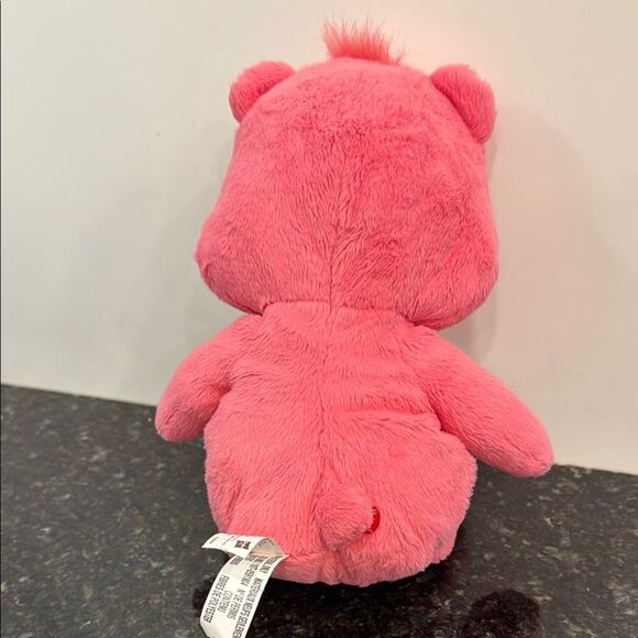 American Greetings -Hasbro - Care Bears- Pink Love a Lot Care Bear 13” Plush Toy - Picture 5 of 10